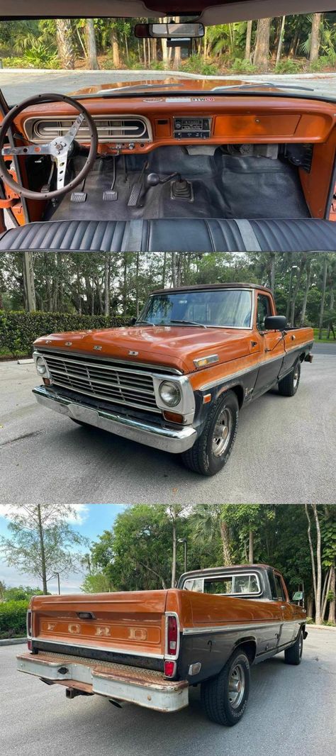 1969 Ford F-250 1969 Ford F250, 1975 Ford F250, 1973 Ford F100, Barn Finds For Sale, Hot Rod Truck, Custom Ford Trucks, Ford Trucks For Sale, Hot Trucks, New Truck