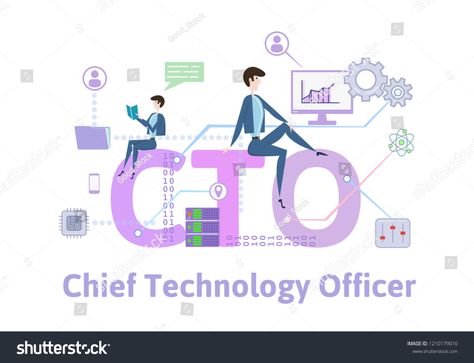 CTO, Chief Technology Officer.Concept with keywords, letters and icons. Colored flat illustration on white background. Raster version.Concept#keywords#letters#Officer Technology Roadmap, Management Information Systems, Corporate Strategy, Computer Science Degree, Senior Management, Good Communication Skills, Chief Financial Officer, Security Officer, Use Of Technology