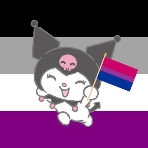 Kuromi Pfp, Sanrio Kuromi, Flag