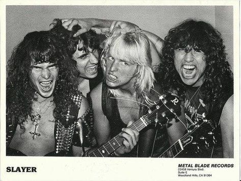 Tom Araya, Jeff Hanneman, Show No Mercy, Reign In Blood, Metal Aesthetic, Slayer Band, Music Playing, Musica Rock, Judas Priest