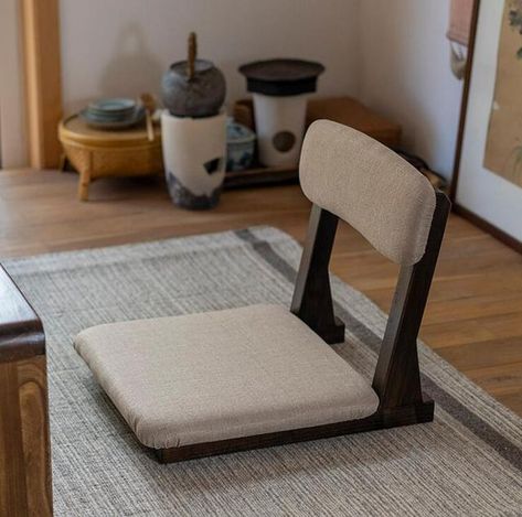 Ergonomic Floor Chair, Legless Chair, Japanese Floor Seating, Japanese Dining Table, Minimalist Home Furniture, Meditation Seat, Meditation Chair, Convertible Furniture, Low Chair