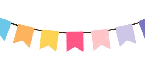 Happy Birthday Bunting, Party Poppers, Hanging Flag, Celebration Background, Festival Background, Birthday Png, Party Bunting, Colourful Balloons, Birthday Background