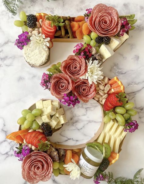 What Goes In A Charcuterie Board, Charcuterie Board 30 Birthday, Charcuterie Board For 30th Birthday, Poker Charcuterie Board, Charcuterie In Numbers, Number 3 Charcuterie Board, Number 1 Charcuterie Board, Cross Charcuterie Board Ideas, One Charcuterie Letters