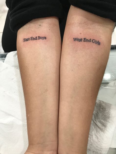 Tattoo,Pet Shop boys West End Girls Aesthetic, The Outsiders Tattoo Ideas, West End Girls, Deez Nuts, Pet Shop Boys, Tutorials Drawing, Boy Tattoos, Stick And Poke, Simplistic Tattoos