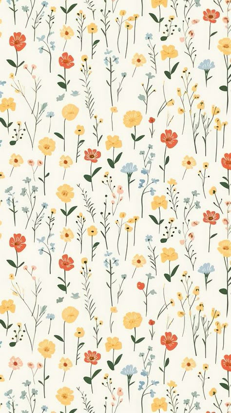 Cute background pattern backgrounds textile. AI generated Image by rawpixel. | free image by rawpixel.com / Nunny Flower Wallpaper Iphone Backgrounds, Floral Backgrounds Aesthetic, Cute Plants Wallpaper, Iphone Background Green, Cute Wallpapers Flowers, June Background, Baby Prints Pattern Design, Wallpaper Aesthetic Green, Aesthetic Patterns