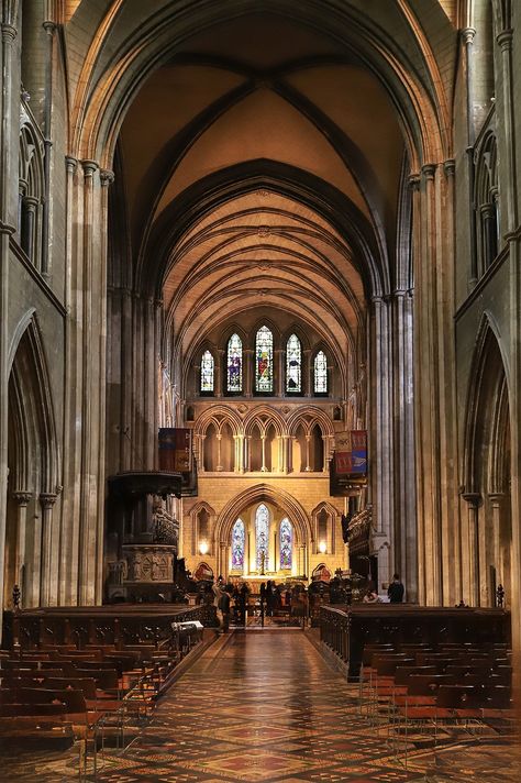 St Patricks Cathedral, Dublin. One Perfect Day in Dublin – Kylie Olson St Patrick’s Cathedral Dublin, Ireland Architecture, Irish Dinner, Irish Architecture, Guinness Storehouse, Ireland Road Trip, Travel Ireland, Ireland Trip, Temple Bar