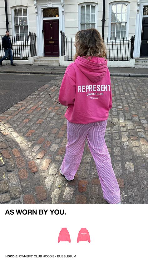 Represent Hoodie Outfit, Fancy Hoodie, Represent Hoodie, Represent Clothing, Women Tees, Fancy Gowns, Hoodie Outfit, Shop The Look, Womens Tees