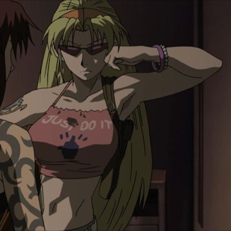 Black Lagoon Eda, Balalaika Black Lagoon, Revy Black Lagoon, Black Lagoon Anime, Swag Girl Style, Anime Cover Photo, Wallpaper Animes, Black Lagoon, Aesthetic Japan