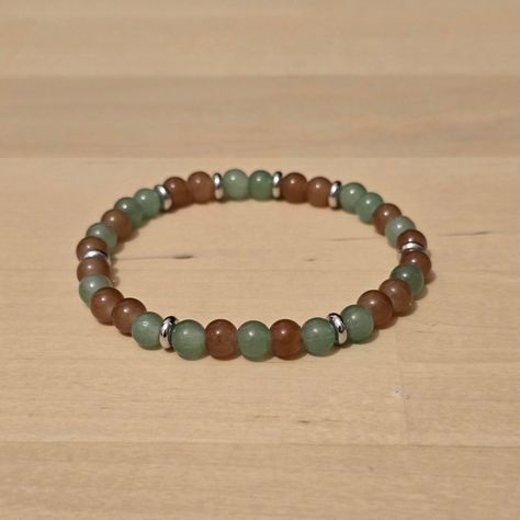 Camouflage Insprired Bracelet #creative #journey #bead #making #blog #bracelet #green #brown #homemade #DIY Brown Bracelet, Bead Making, Homemade Diy, Bracelets Diy, Green Brown, Diy Bracelets, Camouflage, Bracelet, Beads