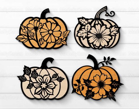 Pumpkin with flowers svg, Pumpkin Laser Cut, Autumn Pumpkin svg, Patterned Fall Cut Files, Pumpkin Decor svg, Halloween Glowforge Laser File Thanksgiving Cricut Projects, Halloween Glowforge, Laser Halloween, Pumpkin With Flowers, Chalkboard Doodles, Laser Cut Earrings Acrylics, Laser Cut Decor, Fall Ornaments, Thanksgiving 2024