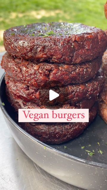 Lentil Burger Recipe, Beef Seasoning, Cooked Lentils, Vegan Burger Recipe, Lentils Beans, Lentil Burgers, Vegan Beef, Soy Curls, Beetroot Powder