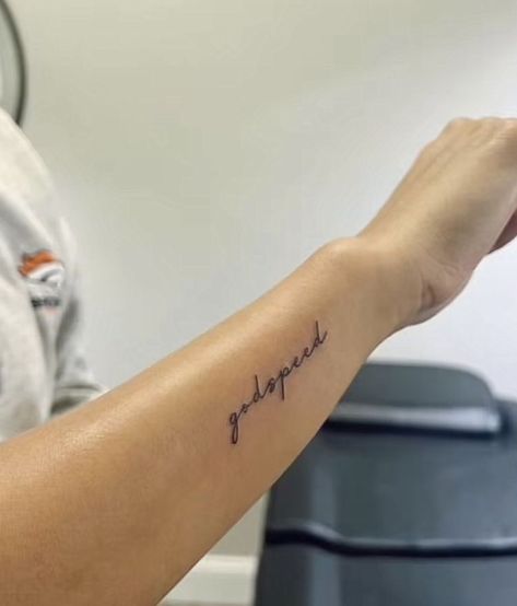 Tattoos Cursive, Arm Writing Tattoo, Tattoos Writing, Forearm Word Tattoo, Word Tattoos On Arm, Handwriting Tattoos, Side Wrist Tattoos, Ear Tattoo Ideas, Cursive Tattoos