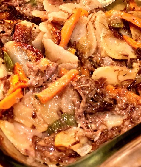 Leftover Pot Roast Casserole | Allrecipes Pot Roast Casserole, Microwave Marshmallow, Roast Beef Casserole, Roast Casserole, Fudge Recipe Condensed Milk, Recipe Condensed Milk, Marshmallow Fudge Recipe, Weeknight Casseroles, Leftover Pot Roast