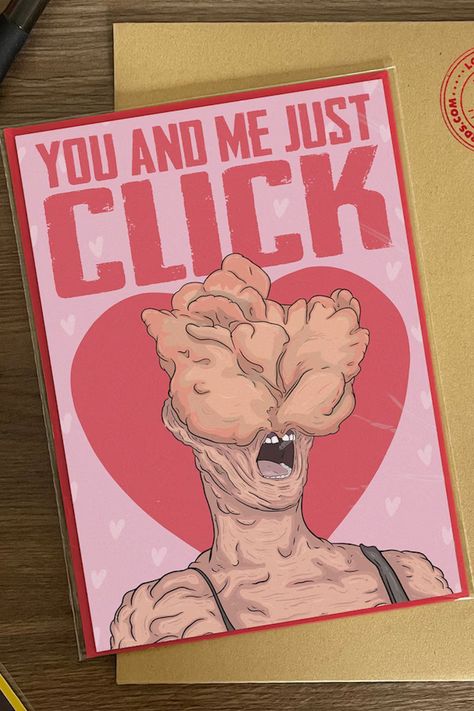 Spread your mind-controlling spores of love with The Last of Us Valentine's card. The you and me just click card is the perfect Valentine's card for any fan of the game, TV show or anybody you want to survive the apocalypse with. Gifts for Under $25 | The Last of Us | The Last of Us Aesthetic | Funny Valentines Card Ideas | Valentines Gift for Boyfriend | Valentines | Valentines Gifts | TLOU | Valentines Day Gifts | Valentines Day Gift for Him | Gifts for Gamers | Cool Gifts for Boyfriend Diy Gifts For Gamer Boyfriend, Cute Crafts For Him, The Game Tv Show, Gamer Valentines Day Gift, Valentines Card Ideas, Cool Gifts For Boyfriend, Last Of Us Aesthetic, Gamer Valentines, Gifts For Gamer Boyfriend