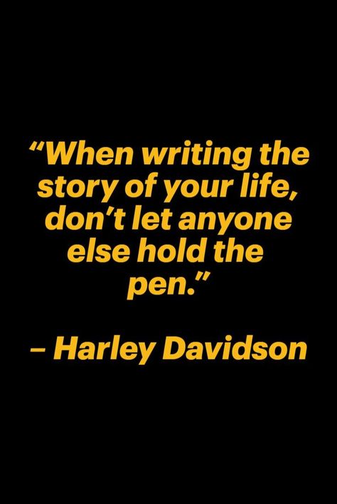 Harley Davidson Quotes Sayings, Harley Davidson Quotes, Motorcycle Quotes, The Pen, Jokes Quotes, Girl Quotes, Harley Davidson, The Story, Motivational Quotes