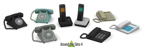 Sandwich CC Finds - aroundthesims:  Around the Sims 4 | Home Phones -... Sims 4 Phone, The Sims 4 Home, Around The Sims 4, The Sims 4 Custom Content, Die Sims 4, Sims 4 Traits, Sims 4 Clutter, Sims 4 Game Mods, David Sims