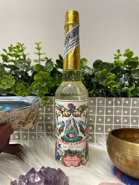 Uses For Florida Water, Florida Water Uses, How To Make Florida Water, Florida Water Spiritual Uses, Herbalist Aesthetic, Cleansing Your Home, Agua Florida, Spiritual Altar, House Cleansing