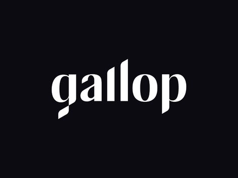 Hello guys,Check this logotype I designed last year for Gallop, a NY based branding agencyThe concept is a combination of a wordmark, a bar chart and a glitch effect ____Contact me to get y... Clothing Logo Inspiration, Hospitality Logo, Fashion Logo Inspiration, Latihan Dada, 2023 Design, Glitch Effect, Templates Business, Typo Logo, Word Mark Logo