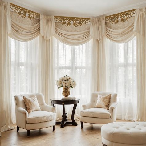 This Window Treatments item by Pointdecor has 10 favourites from Etsy shoppers. Is dispatched from Ukraine. Listed on 23 Jul, 2024 Home Window Treatments, Bay Window Treatments, Fancy Curtains, Victorian Curtains, Victorian Windows, Bay Window Curtains, Curtains Decor, Bow Window, Luxury Curtains