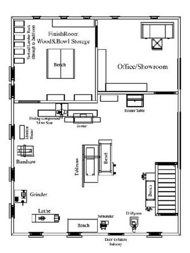 Thesis Presentation, Studio Floor Plans, Jewellery Workshop, Workshop Layout, Workshop Plans, Woodworking Shop Plans, Woodworking Tools Workshop, Woodworking Shop Layout, Woodworking Shop Projects