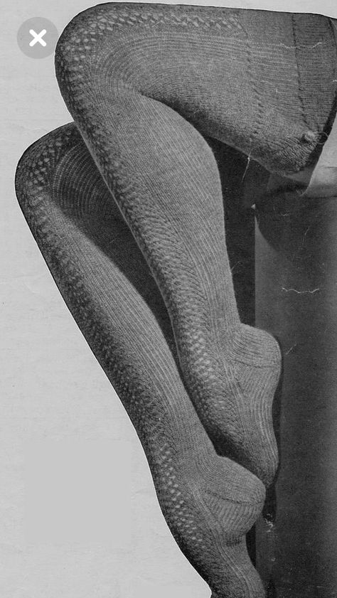 Vintage Sock Knitting Patterns, Thigh High Socks Knitting Pattern Free, Diy Beehive, Lace Thigh Highs, Knitted Stuff, Socks Lace, Socks Knee High, Cable Knit Socks, Cotton Tights