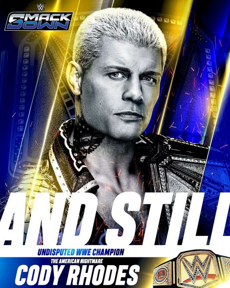 Cody Rhodes Wwe, American Nightmare, Cody Rhodes, Wwe Champions, Roman Reigns, Wwe Superstars, Rhodes, Wwe