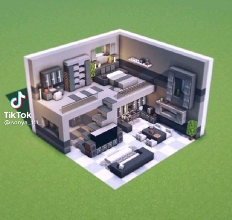 Case Minecraft, Capas Minecraft, Rumah Minecraft Sederhana, Minecraft Mansion, Minecraft Interior Design, Minecraft House Plans, Bangunan Minecraft, Minecraft Modern, Minecraft Cottage