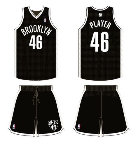 Brooklyn Nets Road Uniform 2013- 2014 Gym Form, Bullworth Academy, Bola Jaring, Brooklyn Nets Jersey, Jersey Basket, Nba Uniforms, Road Logo, Nets Jersey, Basketball Uniforms Design