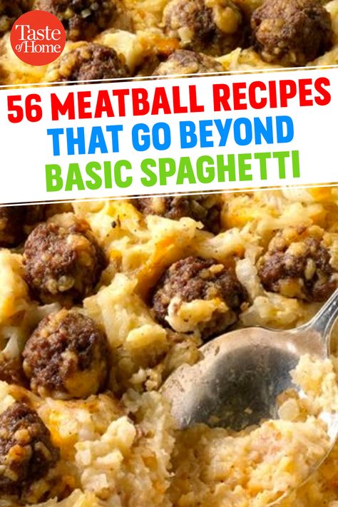 Spaghetti And Meatballs Without Red Sauce, Meals To Make With Meatballs, Ready Made Meatball Recipes, Recipes Using Meatballs Simple, Easy Recipes With Meatballs, How To Serve Meatballs, Recipes For Meatballs Dinners, Recipes To Make With Meatballs, Recipe For Meatballs Easy