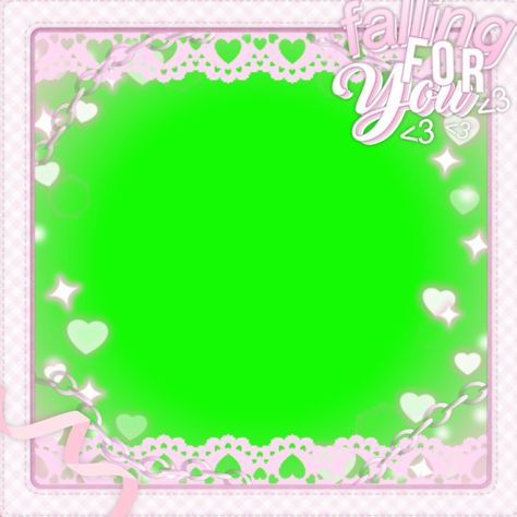 Cutecore Wallpaper, Overlays Cute, Heart Background, Screen Free, Green Screen, Mobile Legends, Funky Art, Green Background, Green Backgrounds