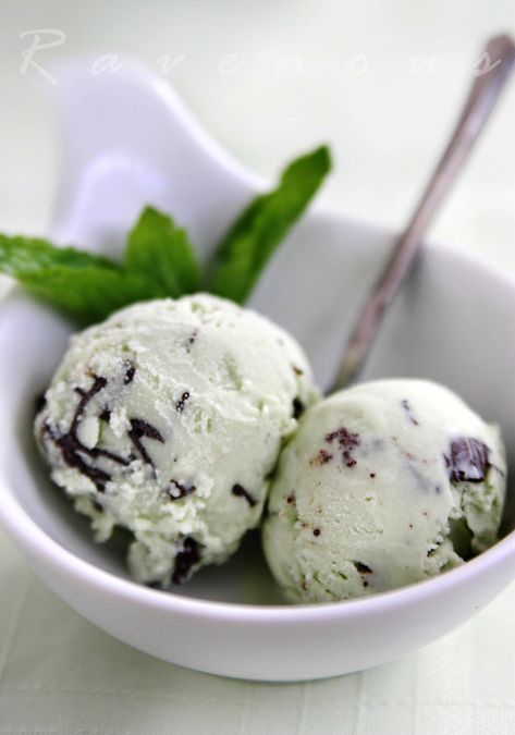 Mint Gelato, Mint Chocolate Ice Cream, Mint Chip Ice Cream, Gelato Recipe, Gelato Ice Cream, Eggless Recipes, Mint Recipes, Couple Cooking, Ice Cream Popsicles