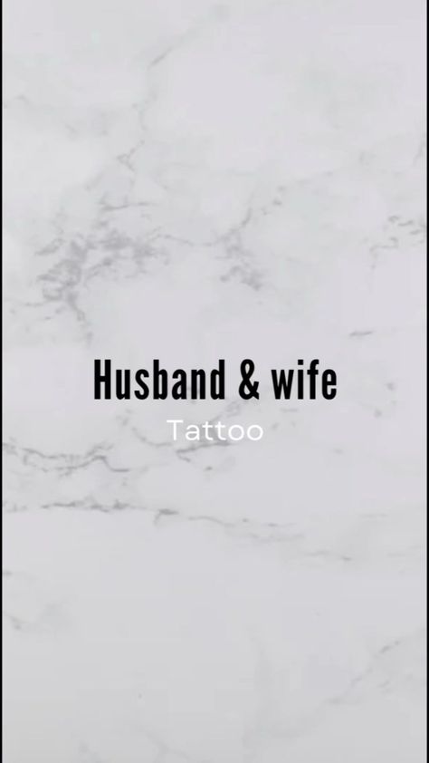 Trend Tattoos, Husband Wife Tattoos, Wife Tattoo, Latest Tattoo Design, Trending Tattoo, Fresh Tattoo, Latest Tattoos, Unique Tattoo Designs, Unique Drawings