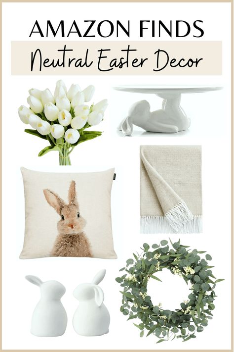 2022 BEST Spring and Ester Décor Amazon Finds – for every design style! Easter Bunnies | Easter Eggs | Robins Eggs | Carrots | High-End | Neutral | Wreath | DIY | Decorations | Baskets | Bunny | Ideas | Centerpiece | Floral Decor | Flowers | Farmhouse | Vintage | Buffalo Check | Garland | Gnomes | Happy Easter | Candle Holders | Table Setting | Tablescape | Rabbit | Signs | Quotes | Rustic | Chic | Planter | Bird Houses | Bird Nest | Easter Throw Pillow Covers | Burlap | Moss Neutral Easter Decor, Easter Candle Holders, Decor Amazon Finds, Easter Mantle Decor, Neutral Easter, Dollar Tree Easter Crafts, Easter Mantle, Modern Easter, Easter Crafts For Adults