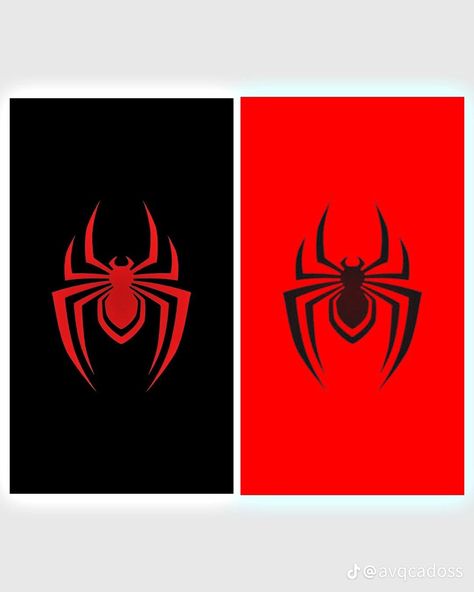 Matching Bff Wallpapers, Spider Man Matching, Spiderman Canvas Art, Couple Matching Wallpaper Aesthetic, Duo Wallpaper, Wallpaper Spider Man, Spiderman Canvas, Matching Bff, Spiderman And Spider Gwen