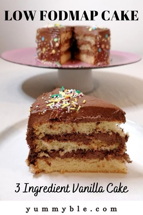 Fodmap Cake Recipes, Low Fodmap Birthday Cake, Low Fodmap No Bake Desserts, Low Fodmap Cake Recipes, Low Fodmap Sweets, Low Fodmap Dessert Recipes, Fodmap Dessert Recipes, Low Fodmap Desserts Easy, Low Fodmap Cake