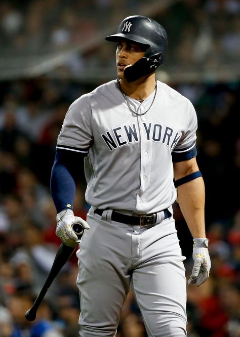 Gleyber Torres, Gary Sanchez, Hot Baseball Players, Giancarlo Stanton, Reggie Jackson, Baseball Socks, New York Yankees Baseball, Joe Dimaggio, Braves Baseball