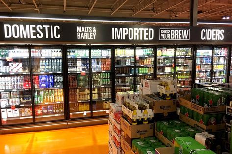 Beer Store Design, Liquor Store Signage, Brewery Design Interior, Liquor Store Ideas, Wine Store Design, Beer Garden Ideas, Wine Boutique, Brewery Design, Liquor Shop