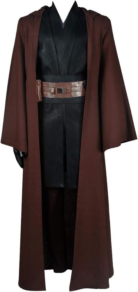 Amazon.com: Anakin Skywalker Cosplay Costume Tunic Hooded Robe Jedi Adult Outfit : Clothing, Shoes & Jewelry Anakin Outfit, Anakin Skywalker Cosplay, Jedi Robe, Jedi Costume, Hooded Robe, Anakin Skywalker, Cosplay Costume, Shoes Jewelry, Darth Vader