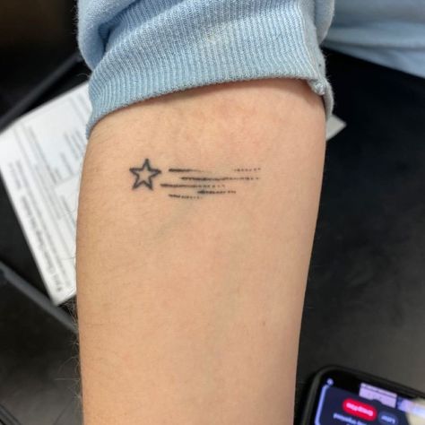 Fun Stick And Poke Tattoo, Star Stick N Poke, Stick And Poke Tattoo Star, Y2k Stick And Poke, Stick N Poke Aesthetic, Simple Stick N Poke, Sun Stick And Poke Tattoo, Star Stick And Poke Tattoo, Stick And Poke Tattoo Aesthetic