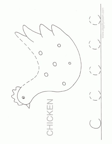 ZZ Alphabet Worksheet - Letter c | Ziggity Zoom C Tracing Worksheet, C Is For Chicken, Fun Alphabet Activities, Worksheet Alphabet, C Alphabet, Fun Alphabet, Childrens Alphabet, Pattern Worksheet, Tracing Worksheets Preschool