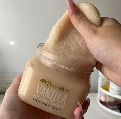 Treehut Vanilla Body Scrub, Body Scrub Tree Hut, Body Scrub Aesthetic, Tree Hut Vanilla, Tree Hut Body Scrub, Colloidal Gold, Skin Advice, Sephora Skin Care, Diy Body Care