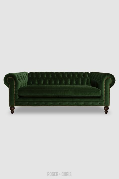 Tv Room Sofa Ideas, Futuristic Sofa, Tv Room Sofa, Green Chesterfield Sofa, Green Fabric Sofa, Green Velvet Couch, Chesterfield Sofa Living Room, Room Sofa Ideas, Chesterfield Couch