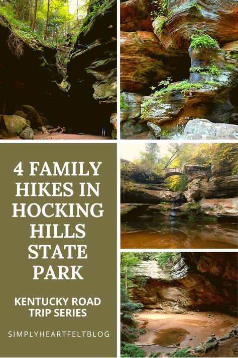 4 Family Hikes in Hocking Hills State Park #HockingHills #Ohio #OldMansCave #AshCave #RockHouse #ConklesHollow via @amerrill98 Hocking Hills Itinerary, Hockinghills Ohio, Family Traveling, Hocking Hills State Park, 4 Family, Ohio Travel, Family Hiking, Hocking Hills, Us Road Trip