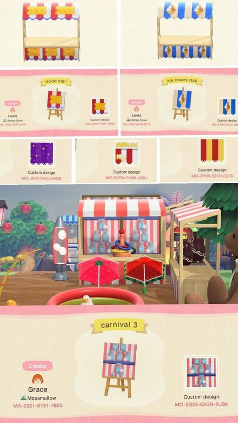 Circus Animals, Animal Crossing, Circus, Carnival, Animals, Design