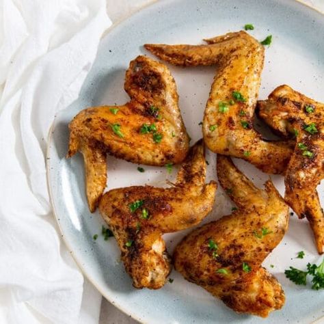 Air Fryer Whole Chicken Wings - Chicken Air Fryer Recipes Italian Dressing Marinated Chicken, Chicken Wings Marinade, Wings Marinade, Air Fryer Recipes Chicken Wings, Chicken Wing Marinade, Recipes Chicken Wings, Marinated Chicken Wings, Chicken Wings Recipes, Frozen Chicken Wings