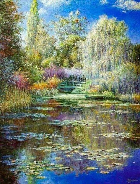 Cloud Monet Cloud Monet, Monet's Garden, Claude Monet Paintings, Rennaissance Art, Monet Art, Monet Paintings, English Cottage Garden, Garden Painting, Impressionist Art