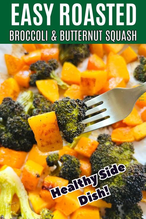 Roasted Butternut Squash And Veggies, Broccoli Butternut Squash, Butternut Squash And Broccoli Recipes, Squash And Broccoli Recipes, Butternut Broccoli, Butternut Squash Broccoli, Peeling Butternut Squash, Butternut Squash Casserole, Gluten Free Vegetables