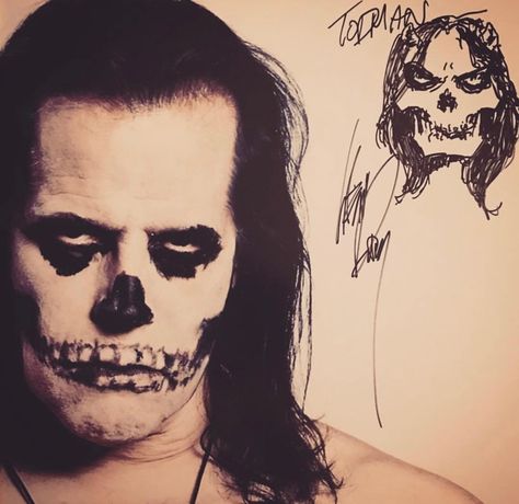 Misfits Face Paint, Glen Danzig, Danzig Skull, Glenn Danzig Misfits, Sonny Chiba, Samhain Danzig, Max Rockatansky, Badass Skulls, Danzig Misfits