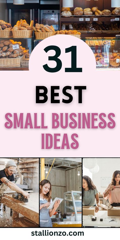 Get a quick start with these small business ideas. Perfect for new entrepreneurs looking to succeed fast. Click to learn more and follow! #quickstart Small Town Business Ideas, Unique Small Business Ideas, Small Business Ideas Products, Lucrative Business Ideas, Small Business Ideas Startups, Easy Small Business Ideas, Easy Business Ideas, Profitable Small Business Ideas, Startup Tips