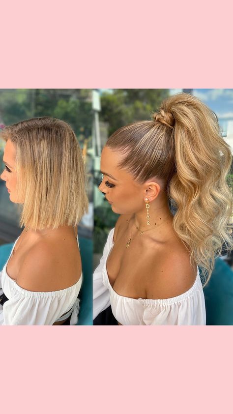 Clip In Ponytail Extensions, World Hair, High Pony, Hair Extensions For Short Hair, Stunning Hairstyles, Clip In Ponytail, Ponytail Hair Extensions, Playing With Hair, Best Wigs